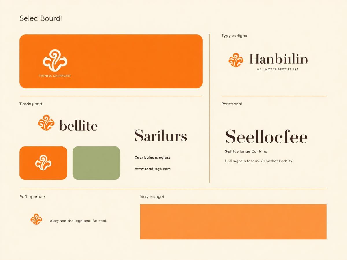 Honey & Oat brand identity